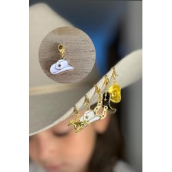 Charms De Sombrero Blanco