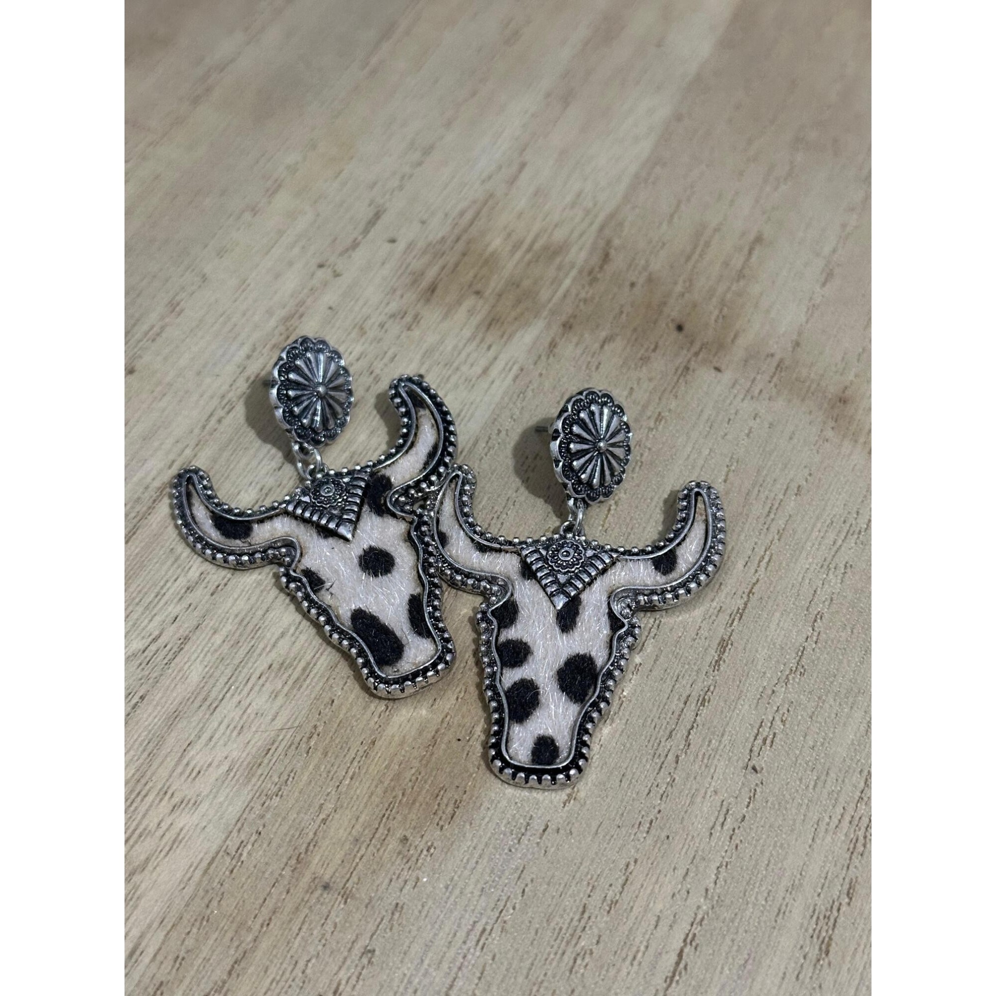Aretas cabeza de toro animal print