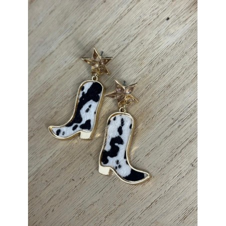 Aretas Bota animal print